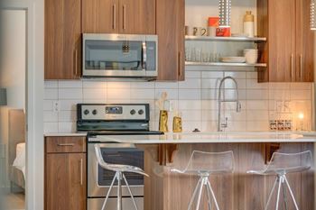 Tile backsplash